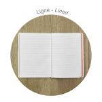 Clairefontaine Ritourn Notizbuch A5 48Bl lin sort