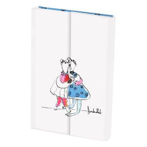 Clairefontaine Ritourn Notizb 11x15,5 80Bl bl sort