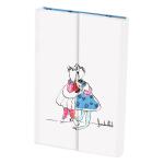 Clairefontaine Ritourn Notizb 11x15,5 80Bl bl sort