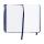 Clairefontaine IDG Notizb HC A6 80Bl lin GZ Band