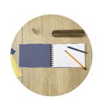 Clairefontaine IDG Reisealb A5 20Bl lin+20Bl uni