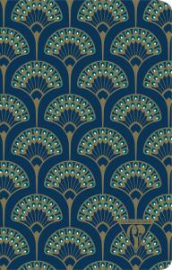 Clairefontaine Neo Notizb 11x17 48Bl lin blau Pfau