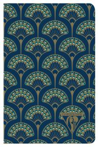 Clairefontaine Neo Notizb 9x14 48Bl lin blau Pfau