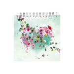 Clairefontaine CC5 Spiralheft 12x12 50Bl bl sort.