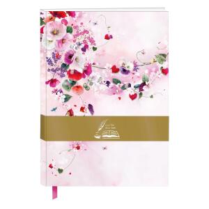 Clairefontaine CC5 Gästebuch A5 80Bl bl Kunstleder