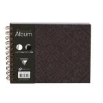 Clairefontaine Aida Reisealb A5 40S sw bl/w lin