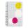 Clairefontaine Zephir Spiralbuch 11x17 50Bl lin st