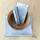 Clairefontaine Kl Tasche Perlmutt 2F 13x9 Blau