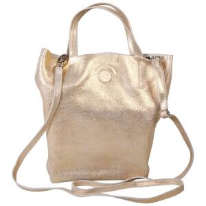 Clairefontaine Tasche Feder 16x9x23 gold