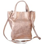 Clairefontaine Tasche Feder 16x9x23 kupfer