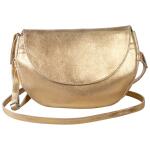 Clairefontaine Tasche rd Wildleder 16x9x23 Gold