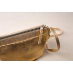 Clairefontaine Tasche rd Wildleder 16x9x23 Gold