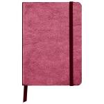 Clairefontaine Notizb flex A6 72Bl blanko kirsche