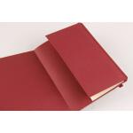 Clairefontaine Notizb flex A6 72Bl blanko kirsche
