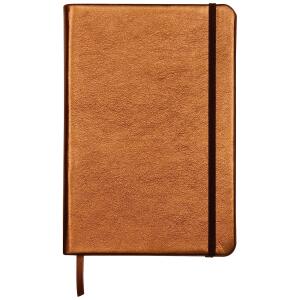 Clairefontaine Notizb fest A5 72Bl liniert Braun
