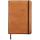 Clairefontaine Notizb fest A5 72Bl liniert Braun