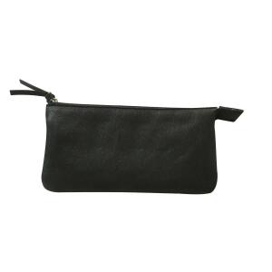 Clairefontaine Gr Tasche Leder 2F 22x11 Schwarz