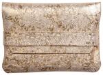 Clairefontaine CÉLESTE Klaptasche 26x18 Lazer Or