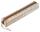Clairefontaine KLEO Schlamper Leder 19,5x2,5x4 sil