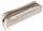 Clairefontaine KLEO Schlamper Leder 21x6x4 silber