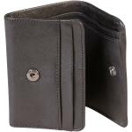 Clairefontaine Leder Brieftasche 11,5x2x8 sw