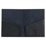 Clairefontaine Leder Tasche 14,5x1x10,5 sw
