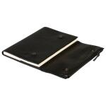 Clairefontaine CUIR NotizHuelle A5 60Bl Lin sw