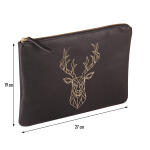 Clairefontaine Schwarzwald Täschchen 27x19 Hirsch