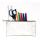 Clairefontaine Schlamperm PerlLeder 11x22 grau