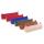 Clairefontaine Schlamperm Leder Ø 5,5x22 6 sort.