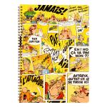 Clairefontaine Asterix Spiralbuch lin+Tasche 60Bl