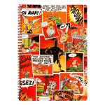 Clairefontaine Asterix Spiralbuch lin+Tasche 60Bl