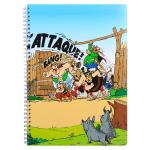 Clairefontaine Asterix 2 Spiralbuch A4 lin+Rd 50Bl