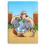Clairefontaine Asterix 2 Spiralbuch A4 lin+Rd 50Bl