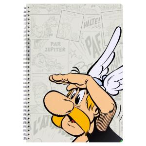 Clairefontaine Asterix2 Spiralbuch A4 lin+Rd 50Bl