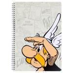 Clairefontaine Asterix2 Spiralbuch A4 lin+Rd 50Bl