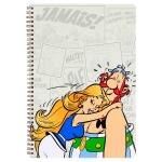Clairefontaine Asterix2 Spiralbuch A4 lin+Rd 50Bl