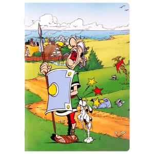 Clairefontaine Asterix3 Idefix Heft A4 48Bl lin+Rd