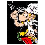Clairefontaine Asterix3 Idefix Heft A4 48Bl lin+Rd