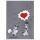 Clairefontaine Asterix3 Idefix Heft A4 48Bl lin+Rd