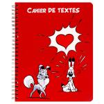 Clairefontaine Asterix3 Idefix cdt "Love" Spirale
