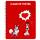 Clairefontaine Asterix3 Idefix cdt "Love" Spirale