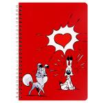 Clairefontaine Asterix3 Idefix Spiralheft A5 50Bl lin