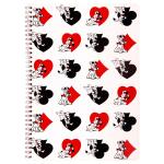 Clairefontaine Asterix3 Idefix Spiralh A4 50Bl l+Rd