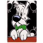 Clairefontaine Asterix3 Idefix Spiralh A4 50Bl l+Rd