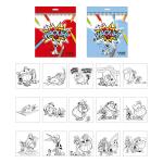 Clairefontaine Asterix3 Idefix Ausmalbl 20X21 30Bl st