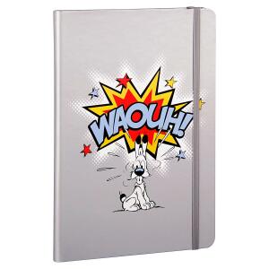 Clairefontaine Asterix3 Idefix grau A5 Notizb 72Bl mT