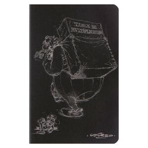 Clairefontaine Asterix3 Notizh Fadenb sw 11x17 32Bl lin