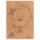 Clairefontaine Asterix3 NotizhA4 Kraft Fadenb 32Bl lin