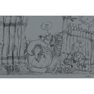 Clairefontaine Asterix3 Schreibunterlage grau 60x40cm